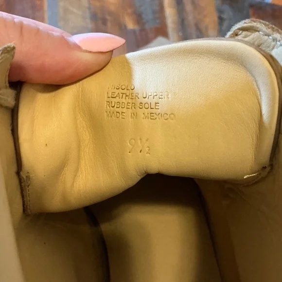 Nisolo Everyday Mid Top Men’s Sneakers Tobacco Brown Leather Size 9.5 - Picture 10 of 12